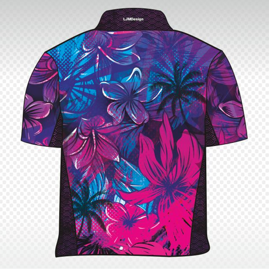 Cheers to the Weekend Tropical – Fishing Shirt by LJMDesign