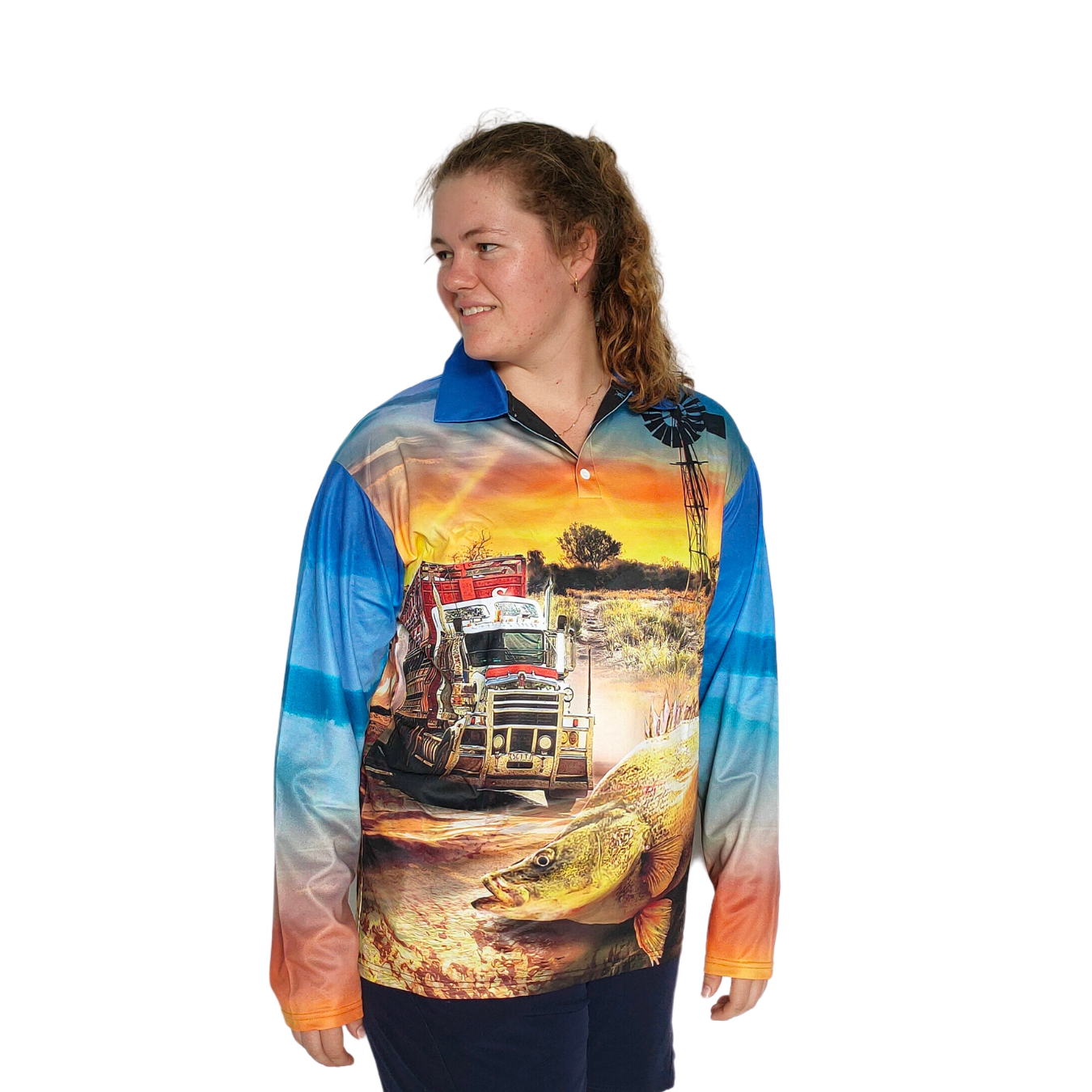 Yellowbelly Country – Fishing Shirt by LJMDesign