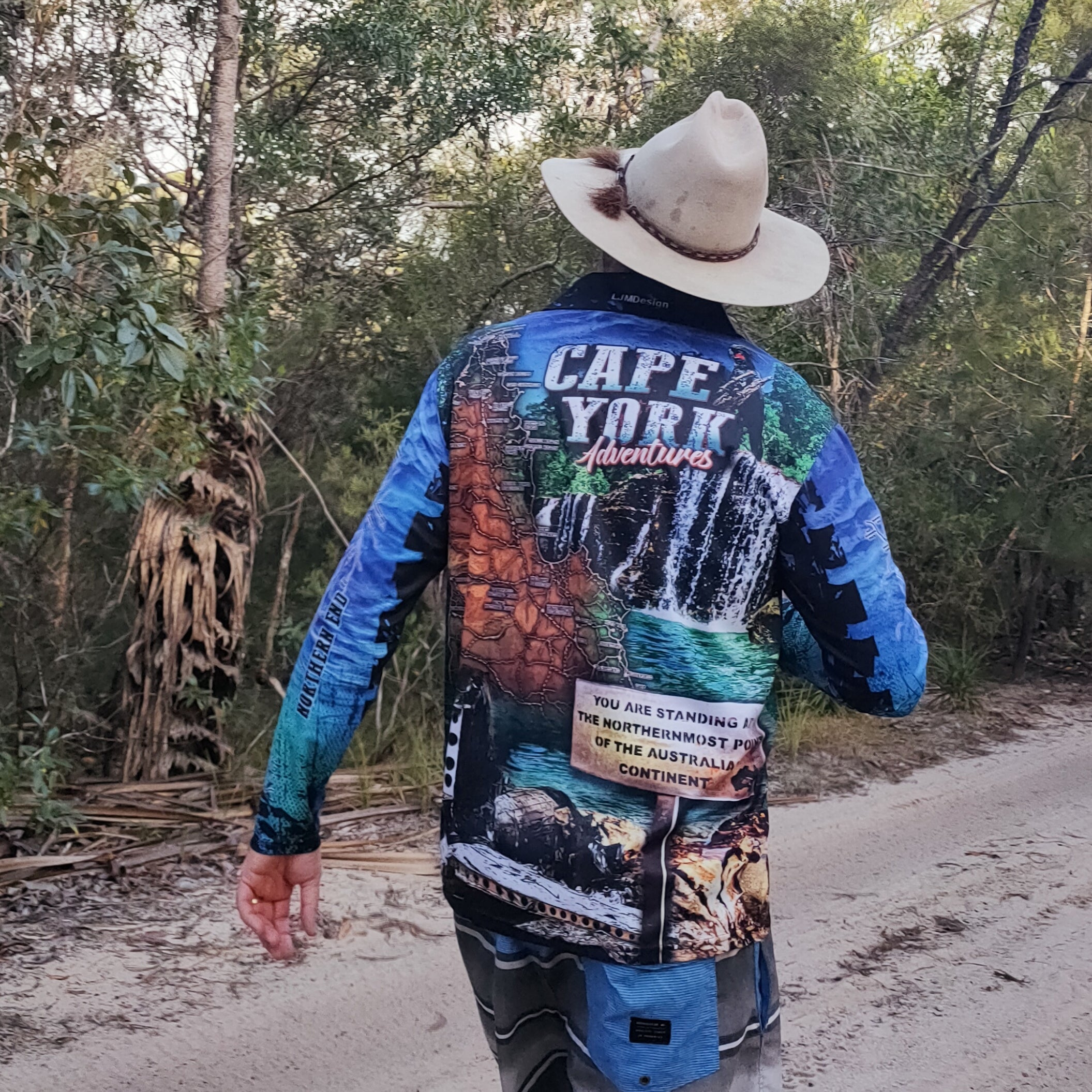 Complete Cape York Blue – Fishing Shirt by LJMDesign