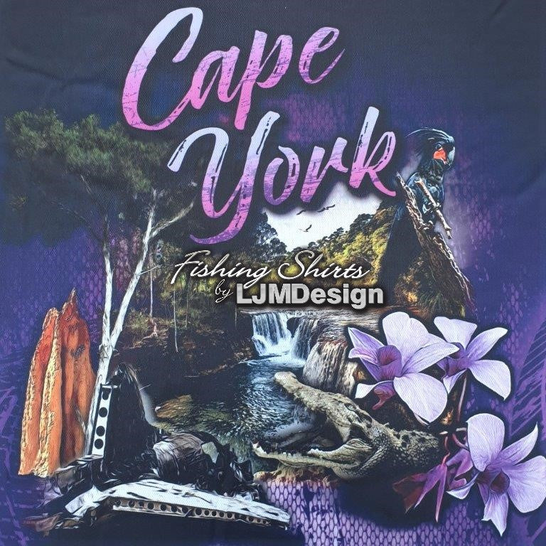 Cape York Escape Fishing Shirt – Fishing Shirt by LJMDesign