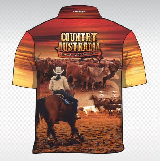 Outback Muster Fishing Shirt - Quick Dry & UV Rated – Oz Fishing Shirts
